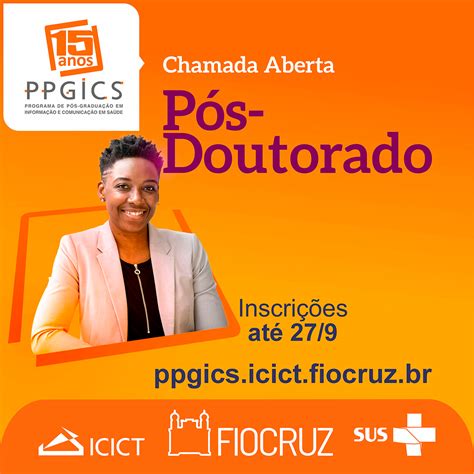 Fiocruz lança Chamada Pública para Pós Doutorado Campus Virtual Fiocruz