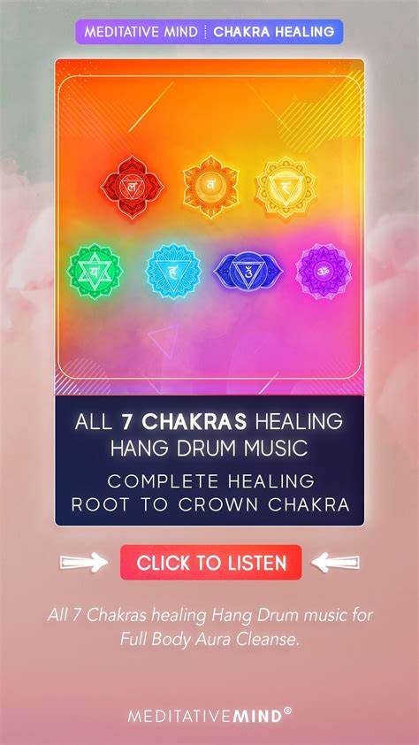 All 7 Chakras Healing Hang Drum Music For Full Body Aura Cleanse 7