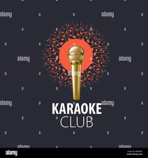 Vector Logo Karaoke Stock Vector Image Art Alamy