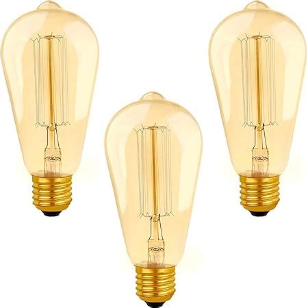 Dasiautoem Ampoule Led Edison Ampoule E Vintage Edison Led R Tro