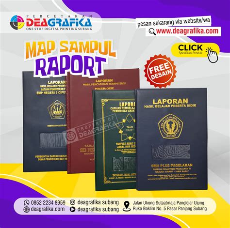 Map Sampul Raport K13 Dea Grafika