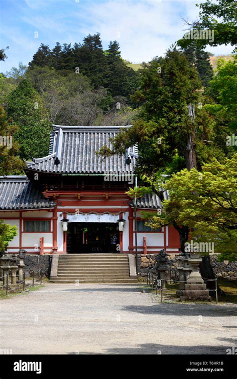 Temples at Nara Japan Stock Photo - Alamy