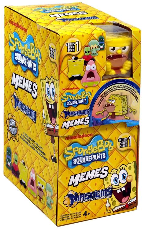 Spongebob Squarepants MashEms Series 1 Memes Mystery Box Tech4Kids - ToyWiz