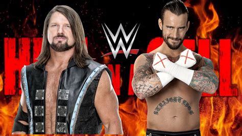 WWE 2K20 Cm Punk VS Aj Styles Dream Match YouTube