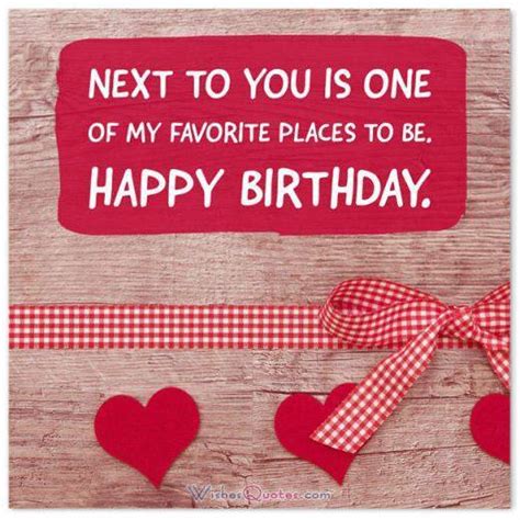 Birthday Love Messages For Your Beloved Ones By WishesQuotes