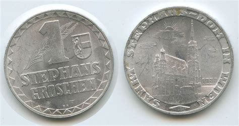 Österreich Salzburg Stephansgroschen Stephansdom 1950 G8279