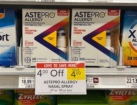 AstePro Allergy Nasal Spray Just $9.99 At Publix (Regular Price $18.99) - iHeartPublix