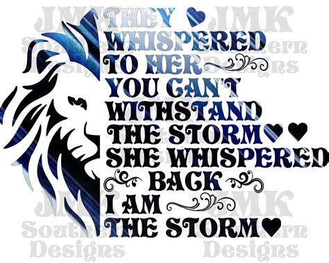 I Am the Storm - Etsy