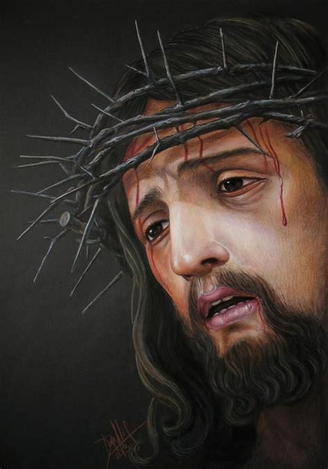 Dora Alis Professional Traditional Artist DeviantArt Jesus Face