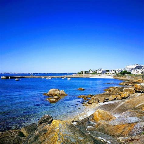 objectifpatrimoines Vue de la plage des dames à concarneau Plage