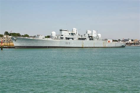 Hms Bristol D23 Type 82 Destroyer Portsmouth Dockyard Flickr