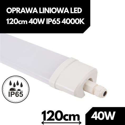 Oprawa Liniowa Led Cm W Ip K