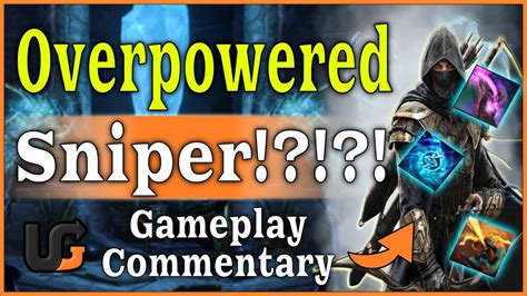 This Sniper Is Broken Nb Sniper Bg Commentary Eso Nightblade