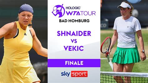 Diana Shnaider vs Donna Vekić Finale Bad Homburg Open 2024