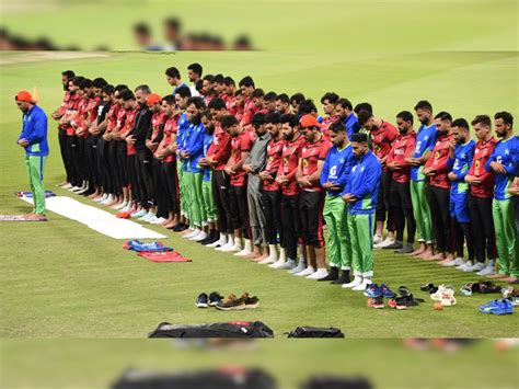 Pak Vs Afg Roza Namaz And Iftar Players Are Praying A Lot During The