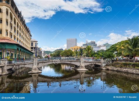 Le Caudan Waterfront Port Louis Mauritius Editorial Photography