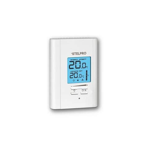 Stelpro Ste302r2w 2 Pole Electronic Thermostat Single Programming Thermostat 37 To 86 Deg F