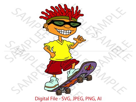 Otto Rocket Rocket Power Rocket Power Svg Otto Rocket Svg Etsy