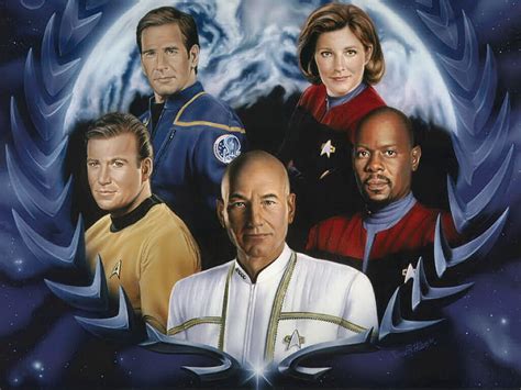 Star Trek Captains Males Female Jean Luc Picard Captains Jonathan