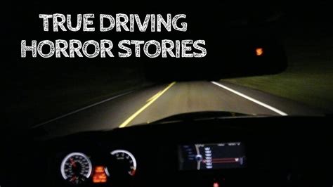 True Driving Horror Stories With Rain Sounds Youtube