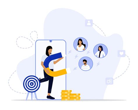 Premium Vector | Generating new leads concept illustration