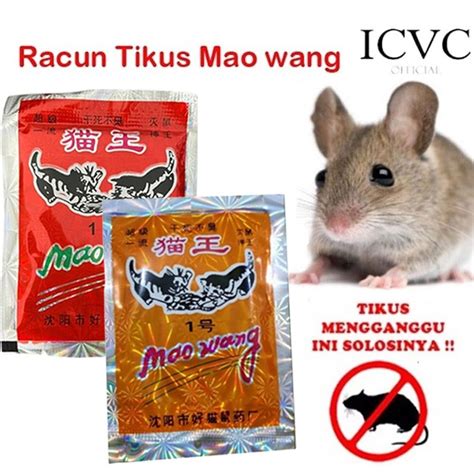 Jual Promo Termurah Racun Tikus Ampuh Mao Wang Pembasmi Hama Tikus Mati