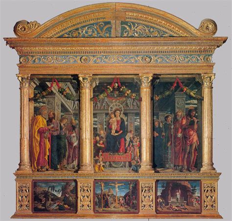 San Zeno Polyptych By Mantegna Andrea