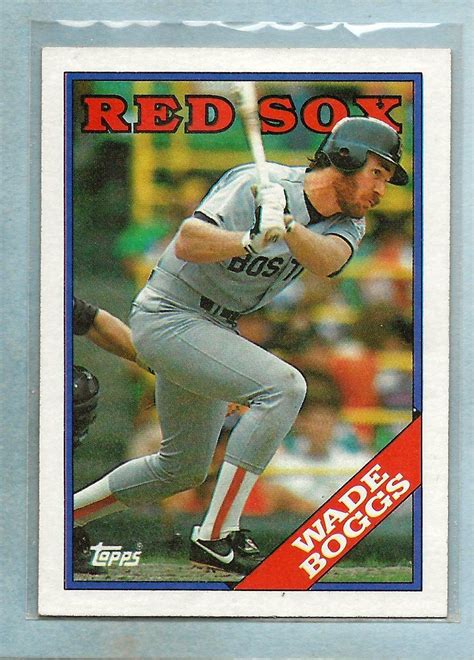 1988 Topps 200 Wade Boggs For Sale Online EBay