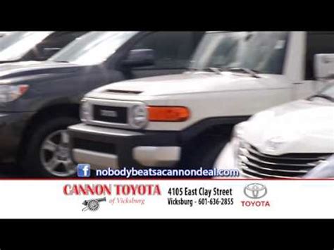 Welcome To Cannon Toyota Vicksburg YouTube