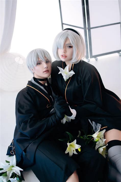 9s x 2b cosplay by @karu.smp and @_sooyoungg : r/cosplaygirls