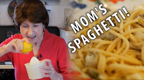 Moms Spaghetti With Garlic And Olive Oil Clams Great Recipe