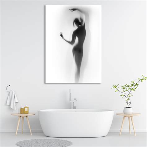 Nude Woman Wall Art Naked Canvas Prints Sexy Bedroom And Bathroom Decor Erotic Girl Canvas