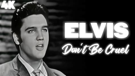 4K Elvis Presley Don T Be Cruel Ed Sullivan Show October 28th