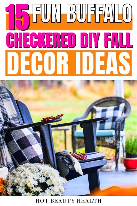 15 Buffalo Check DIY Fall Decor Projects You Ll Want To Try In 2022