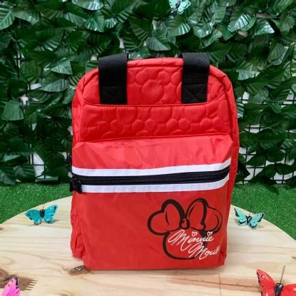 Mochila Costas Minnie Escolar Infantil