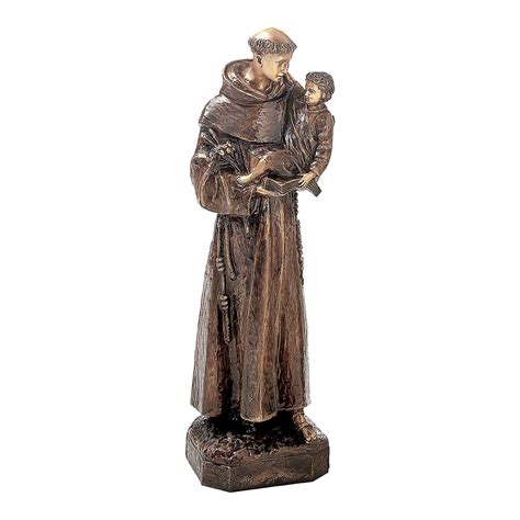 Statue Saint Antoine Bronze Cm Pour Ext Rieur Vente En Ligne Sur