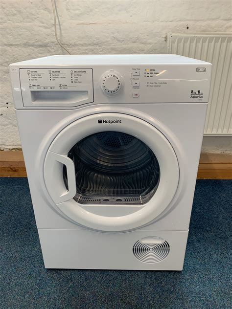 Hotpoint Aquarius Tcfs 83b Gp 8kg Condenser Tumble Dryer White Awh Appliance World Halifax