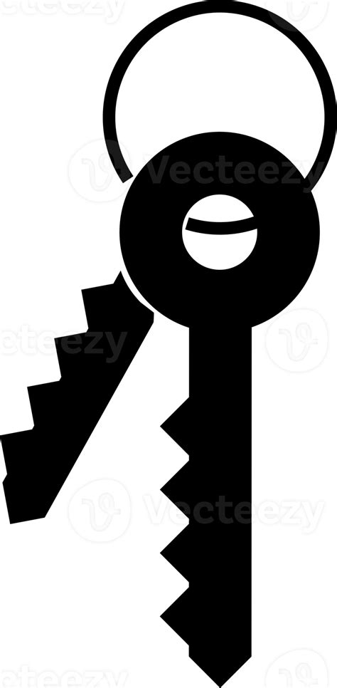 Key lock securities save silhouette icon for decorative background web ...