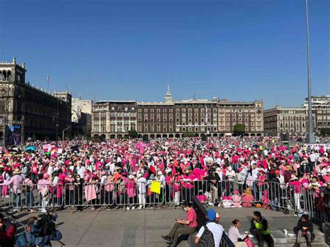 Marcha En Defensa Del Ine Zócalo De Cdmx ‘estuvo A Reventar’ La Verdad