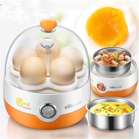 Multifunctional Electric 5 Eggs Boiler Cooker Stainless Teel Automatic