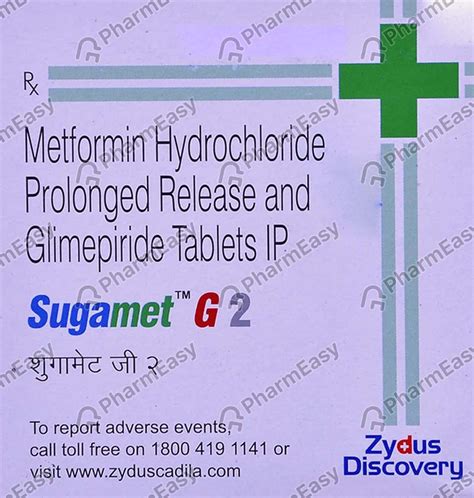 Sugamet G 2mg Strip Of 10 Tablets Uses Side Effects Price And Dosage