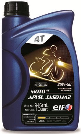 Lubricantes Aceite Elf Moto T W Mineral Ml