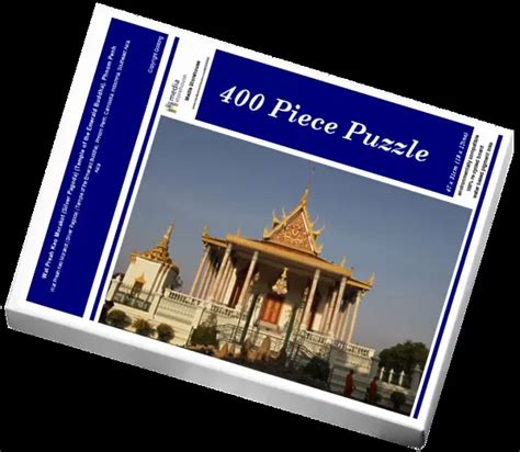 Jigsaw Puzzle Of Wat Preah Keo Morakot Silver Pagoda