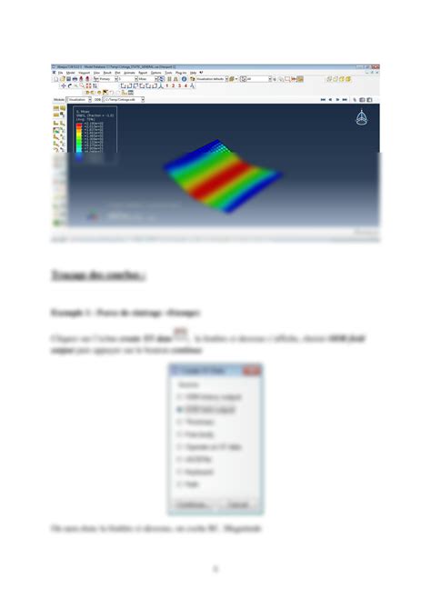 SOLUTION Exemple De Post Traitements Possibles Des R Sultats De La