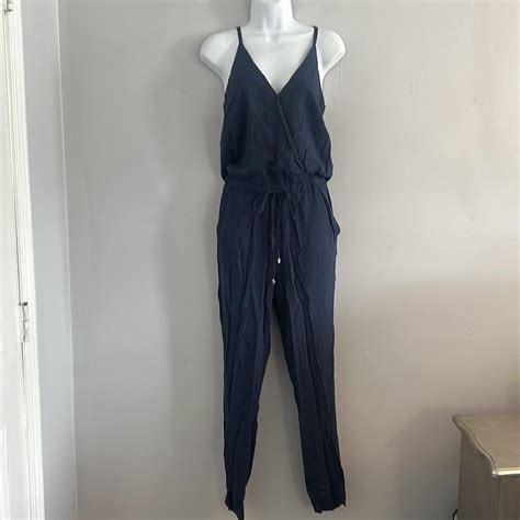 Splendid Navy Blue Jumpsuit Depop