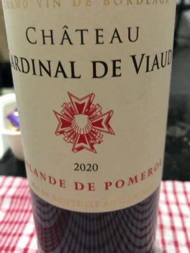 Ch Teau Cardinal De Viaud Lalande De Pomerol Vivino