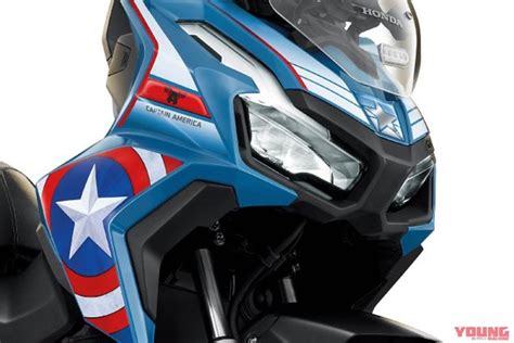 Honda Adv 160 Edisi Marvel Pilih Tim Captain America Atau Iron Man