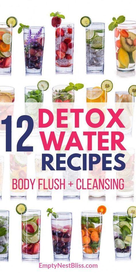 Detox Water Recipe Detox Water Recipes Diy Detox Water Healthy Detox