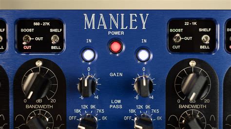 Xxv Anniversary Edition Massive Passive Stereo Tube Eq Manley