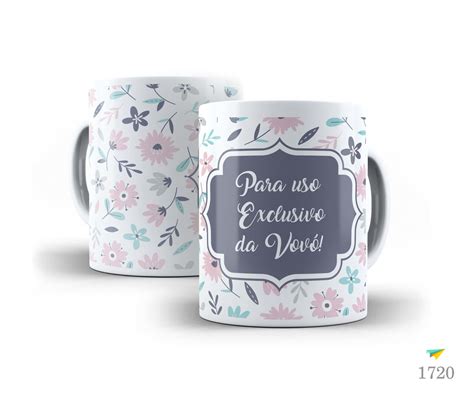 Caneca Para o uso exclusivo da Vovó Elo7 Produtos Especiais